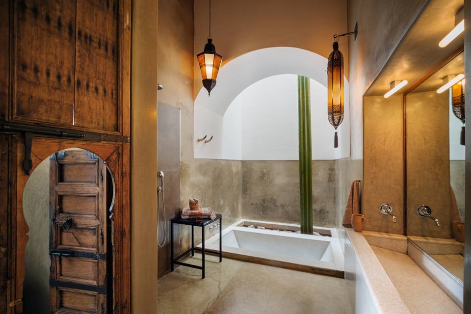 Bagno in stile marocchino