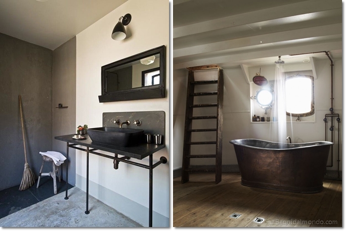 Come arredare il bagno in stile industriale Arredamento stile industriale roma
