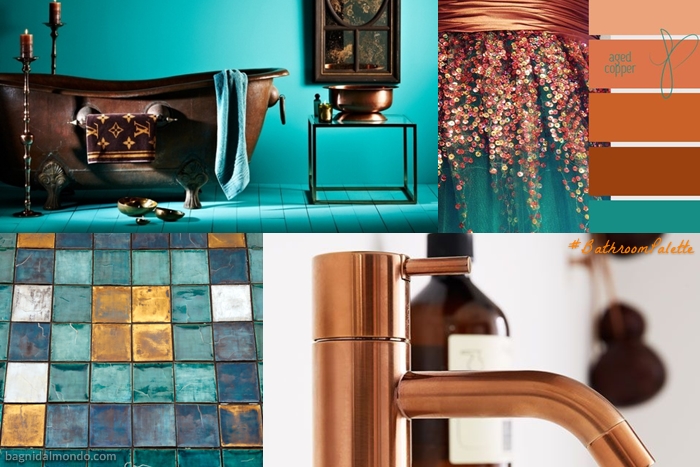 Copper+Turquoise Palette