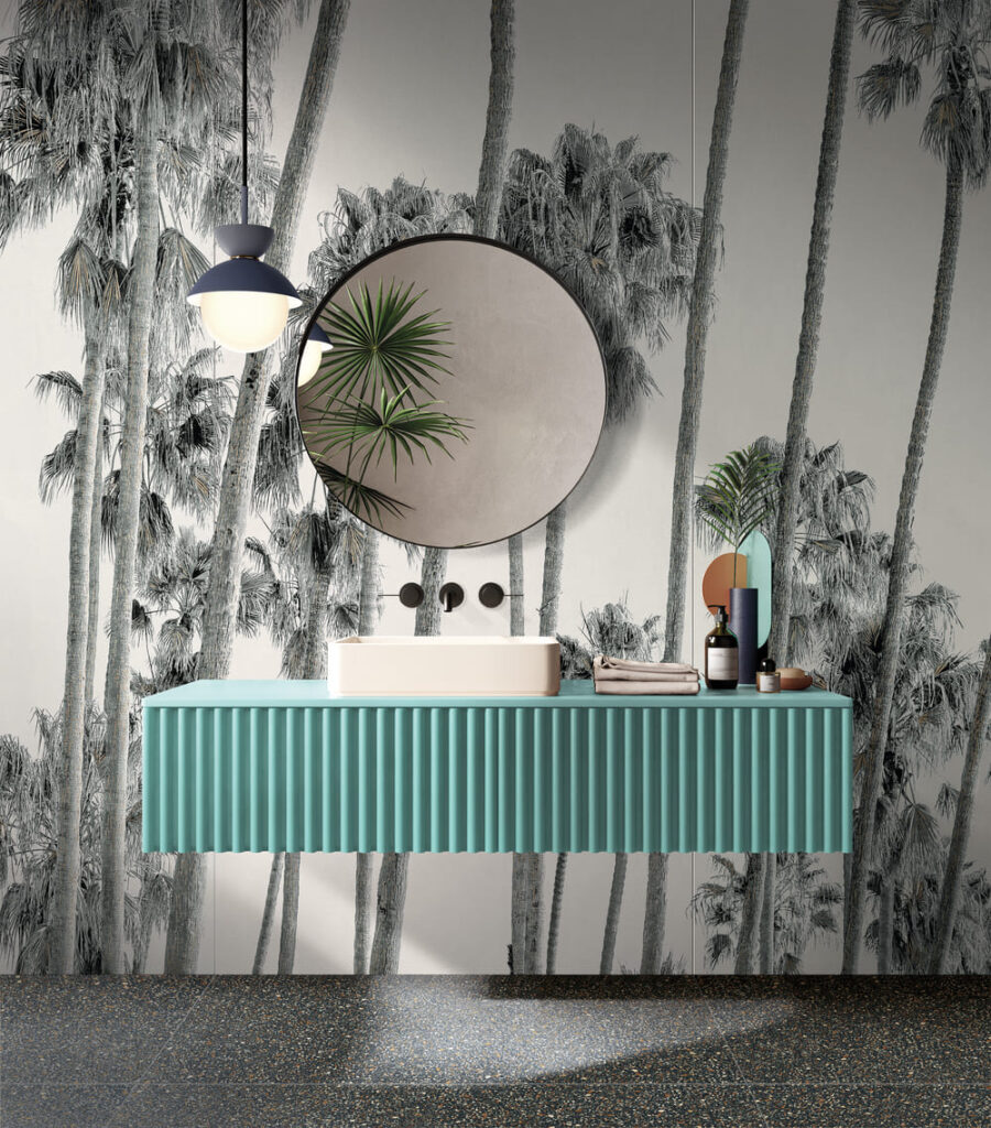 piastrelle pareti bagno in gres