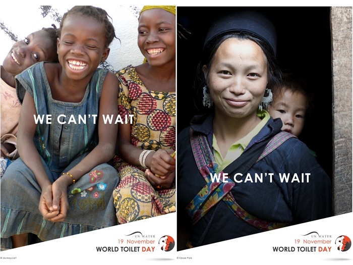 We can't Wait - World Toilet Day