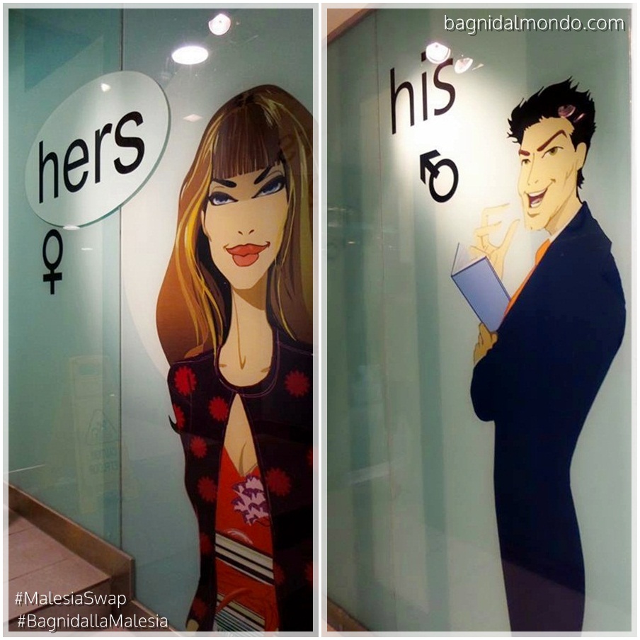Toilet sign Malaysia