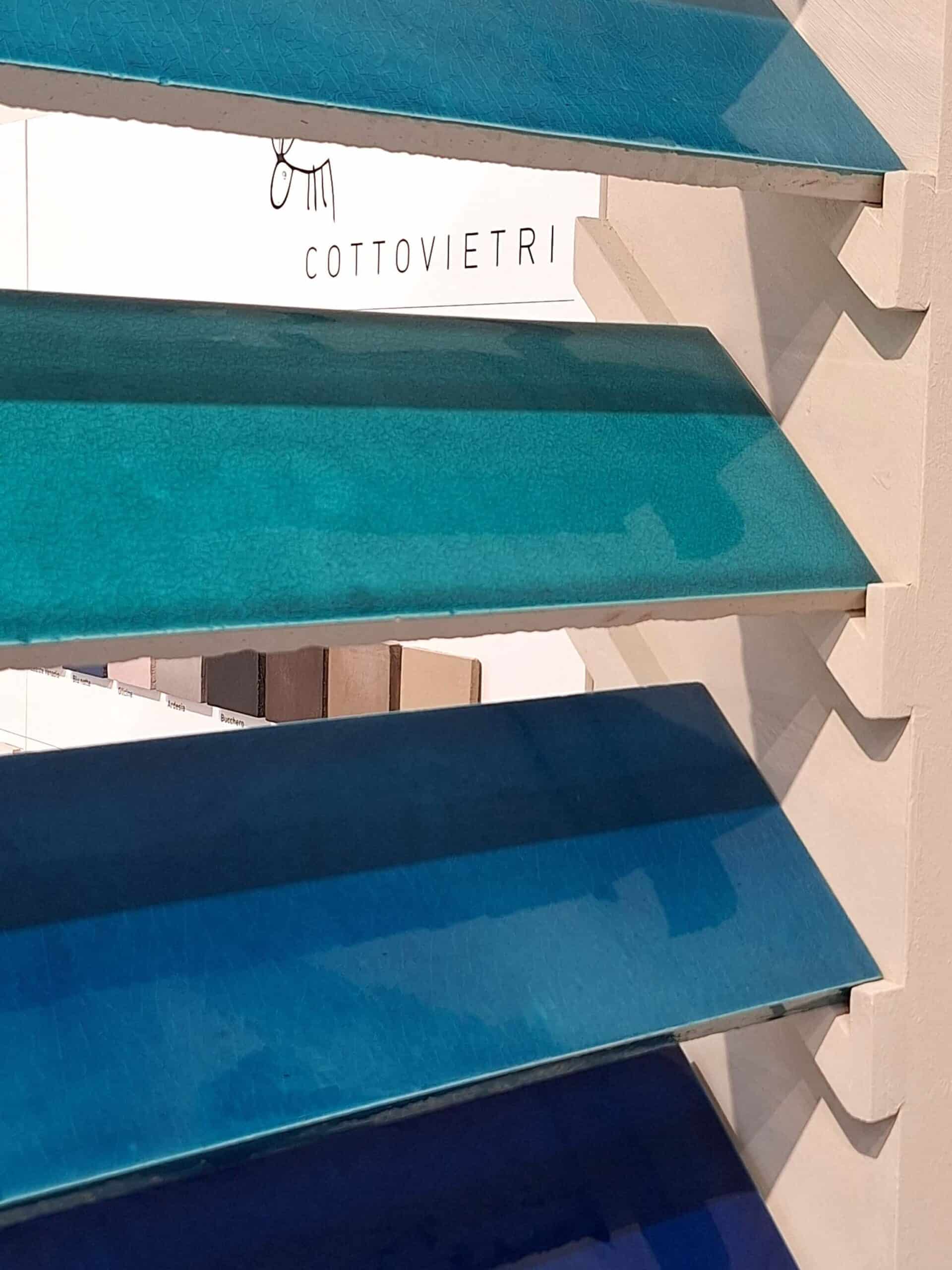 piastrelle ceramica di vietri sfumature di blu e verde