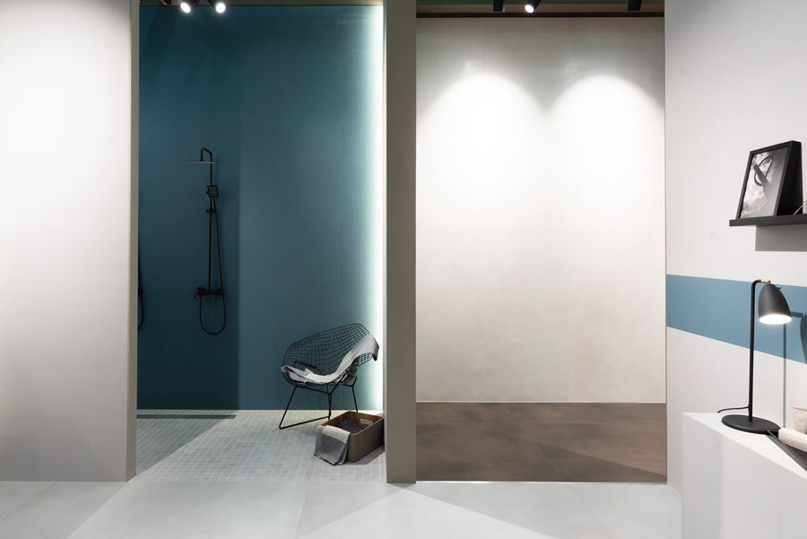 Effetto tessuto / garza per Milano & Wall - Fap Ceramica