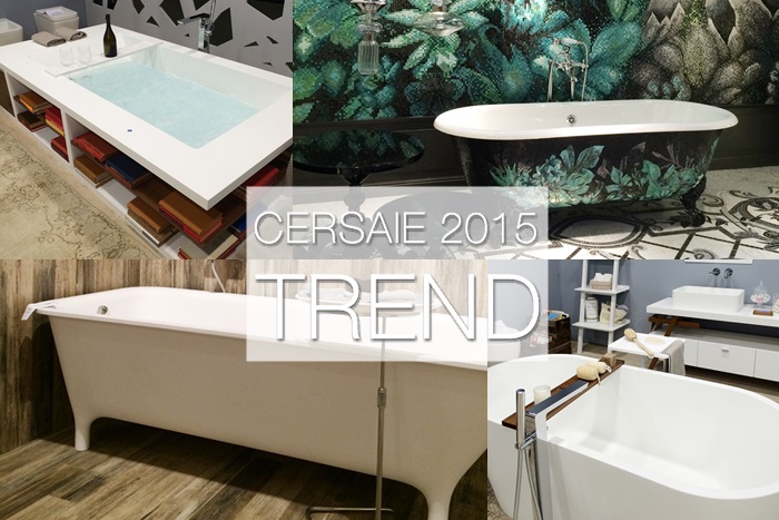 Cersaie 2015: tendenze vasche da bagno