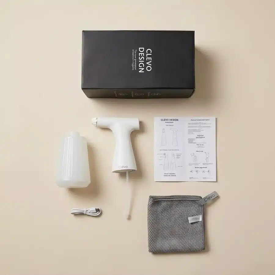 contenuto packaging Clevo Aerosense
