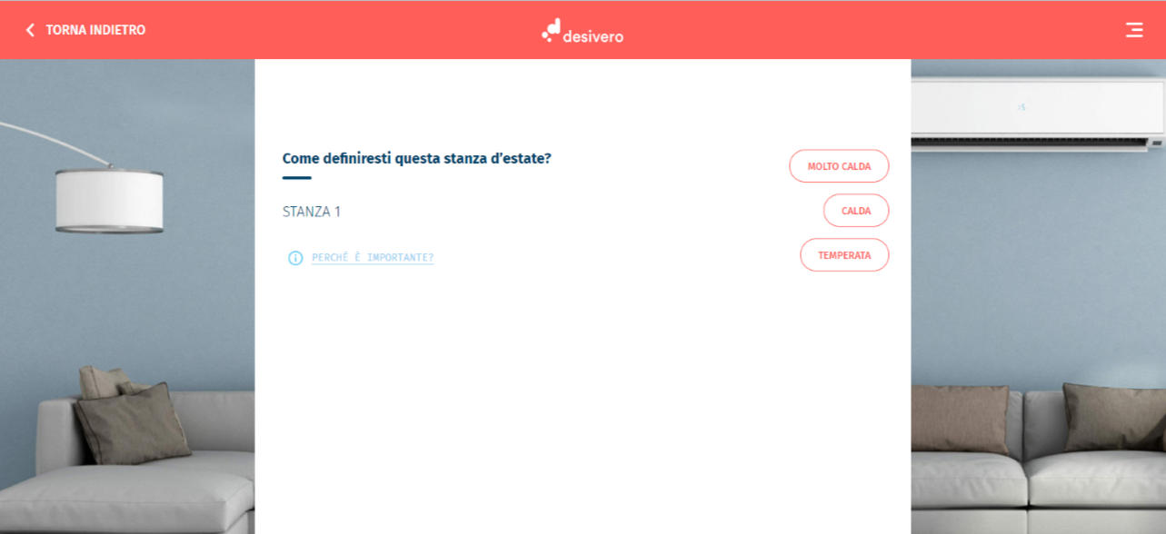 Wizard Desivero: il tool per configurare e comprare condizionatori online