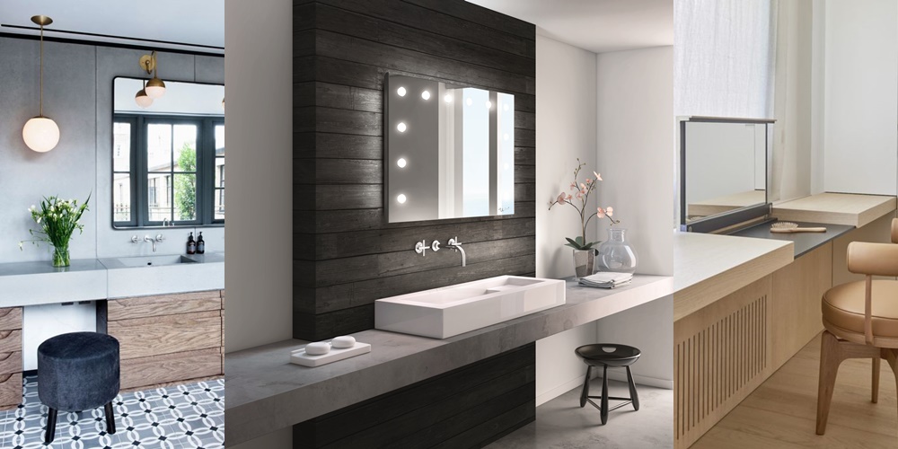 Makeup vanity  Creare un angolo trucco in bagno - Besidebathrooms