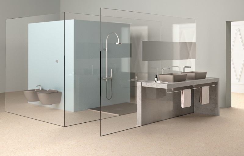 lavabi e sanitari colorati GSI Ceramica
