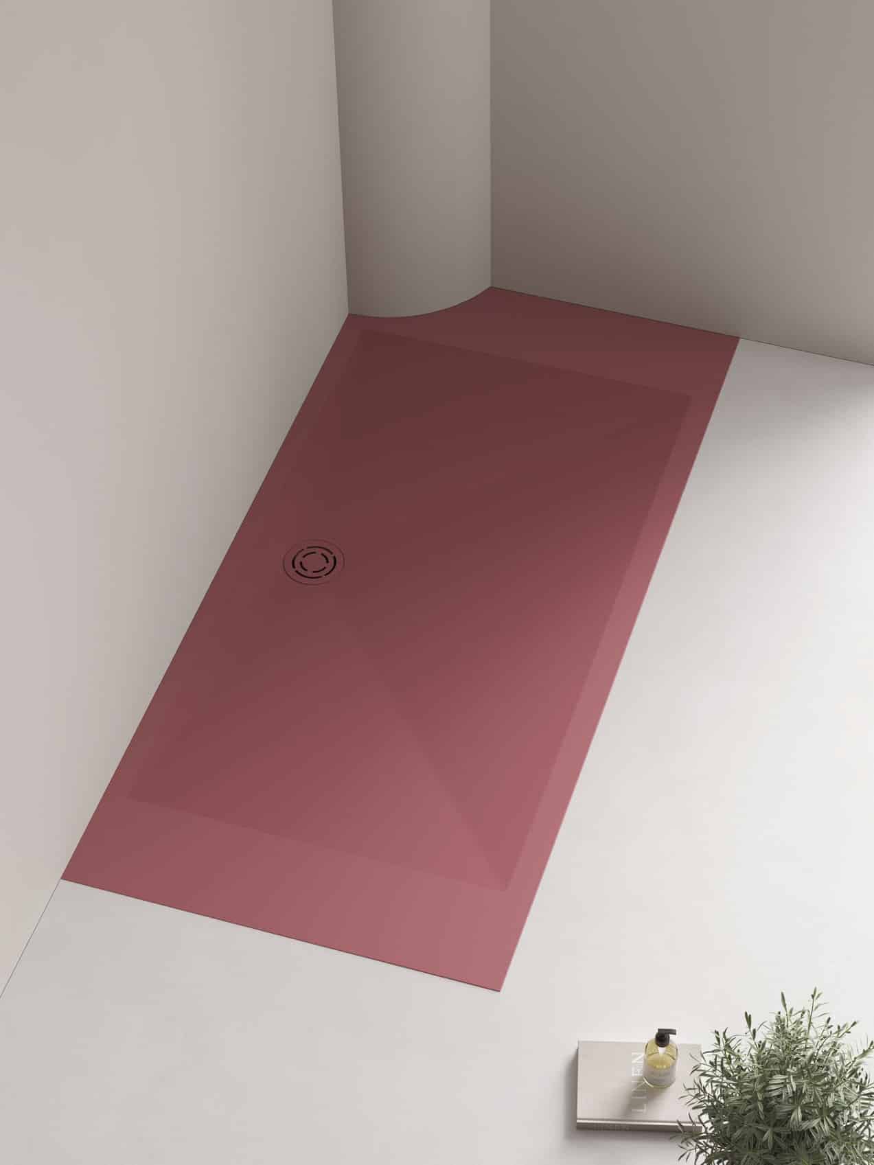 piatto doccia aquatek su misura colorato sagomato
