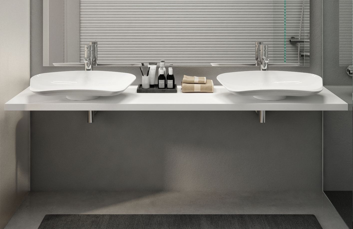 Goman Presenta Prime Primo Lavabo Da Appoggio Accessibile