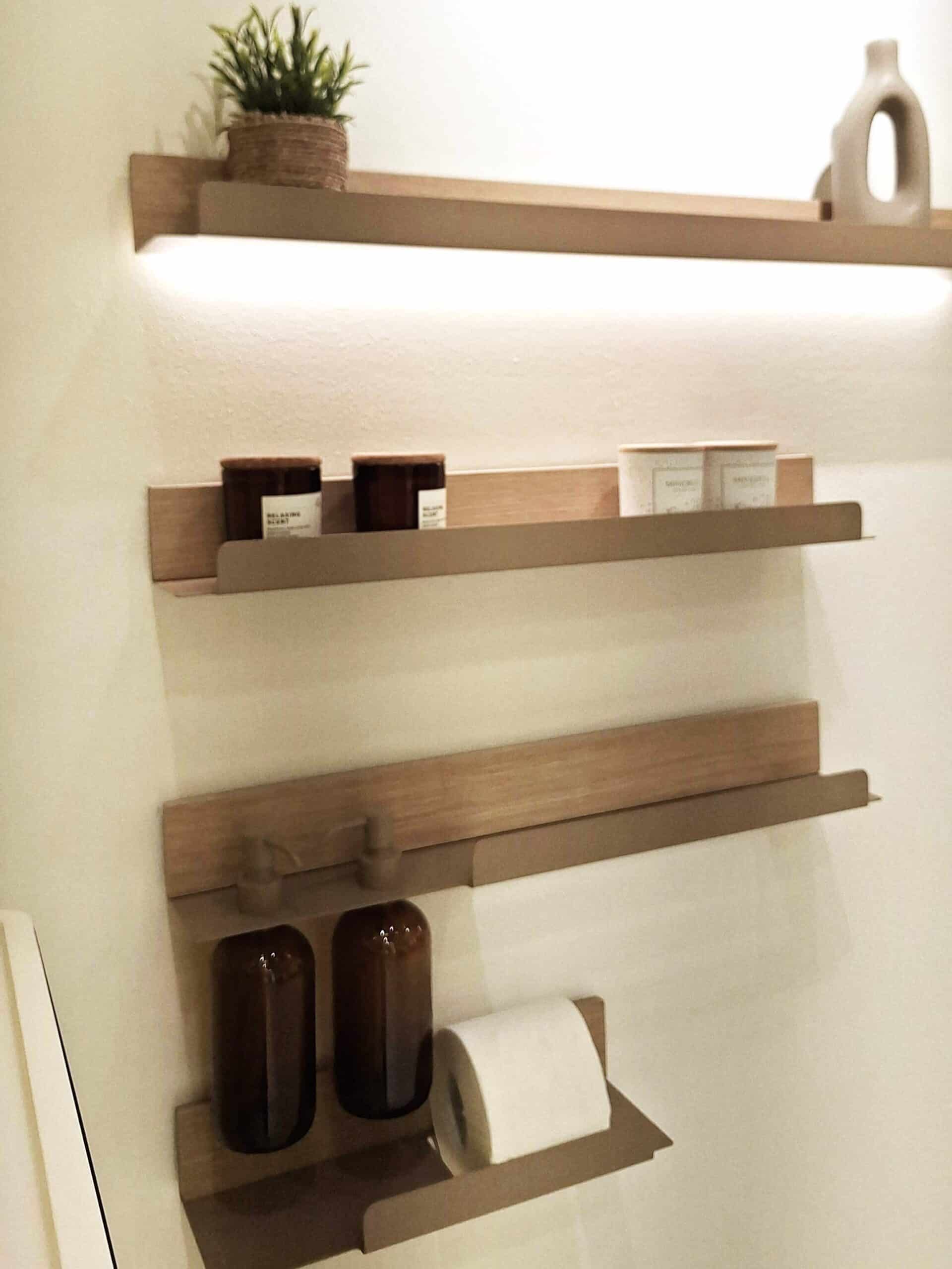 mensole bagno per accessori personalizzabili
