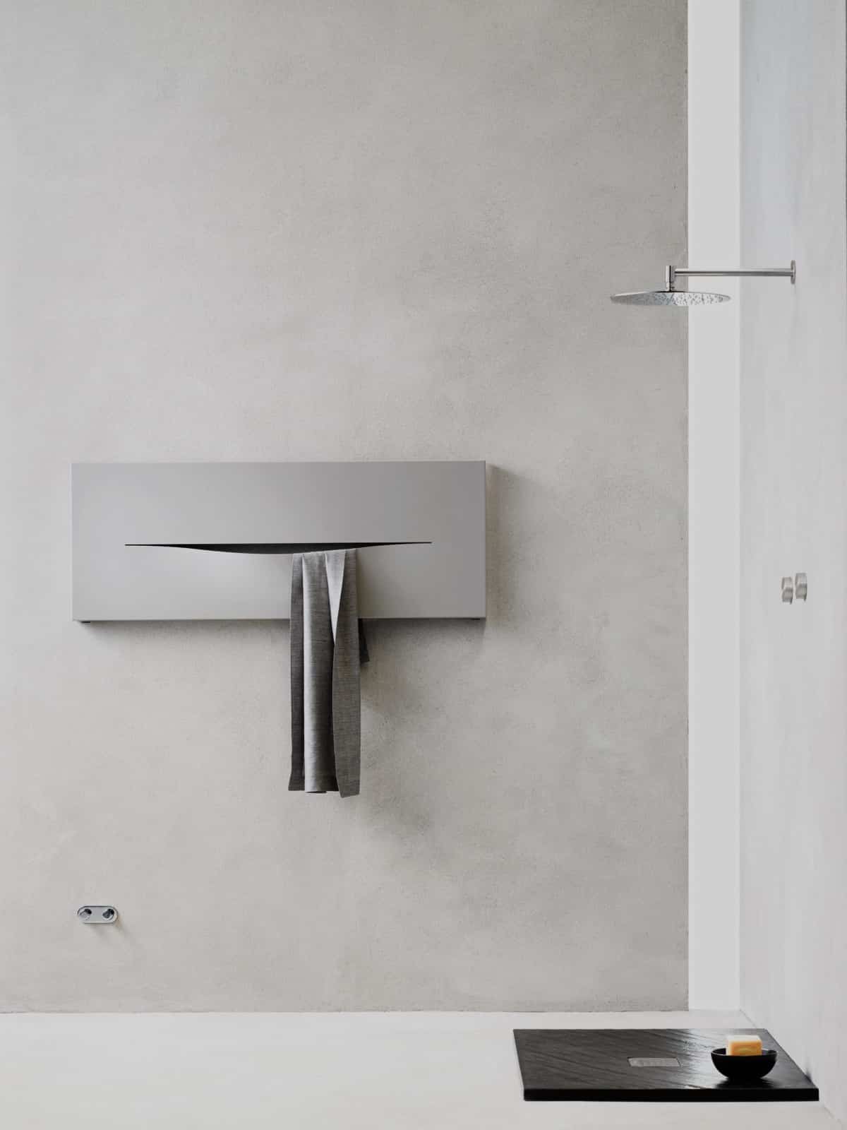 termoarredo orizzontale con taglio portasalviette