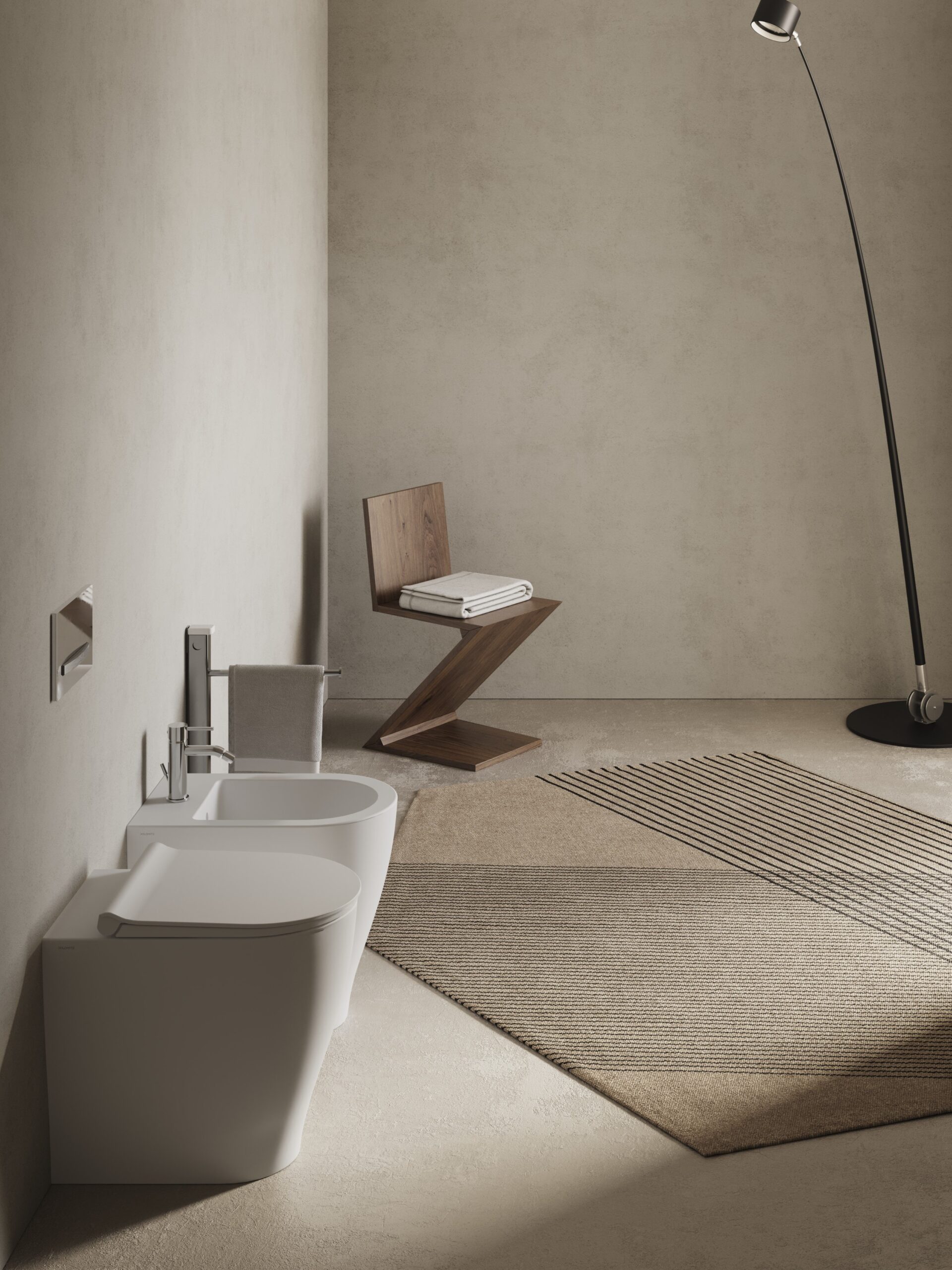 sanitari design più alti per anziani e disabilità