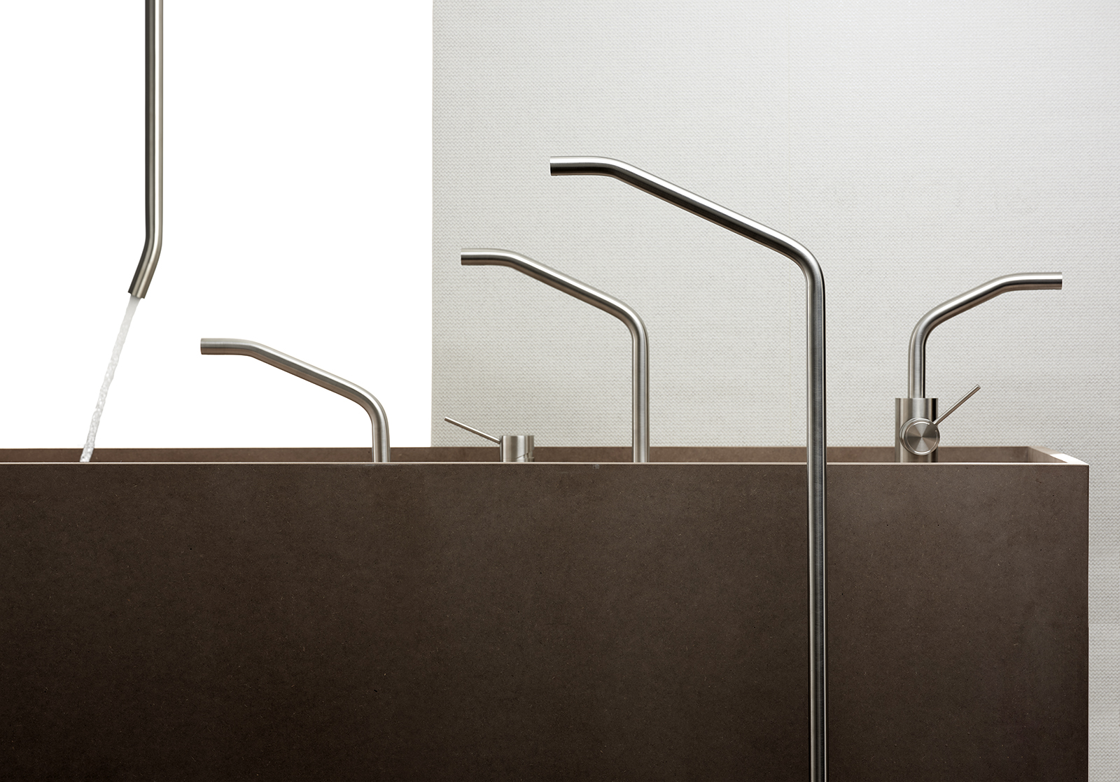 RUBINETTO BAGNO LAVABO MISCELATORE LAVABO BAGNO IN ACCIAIO INOX 
