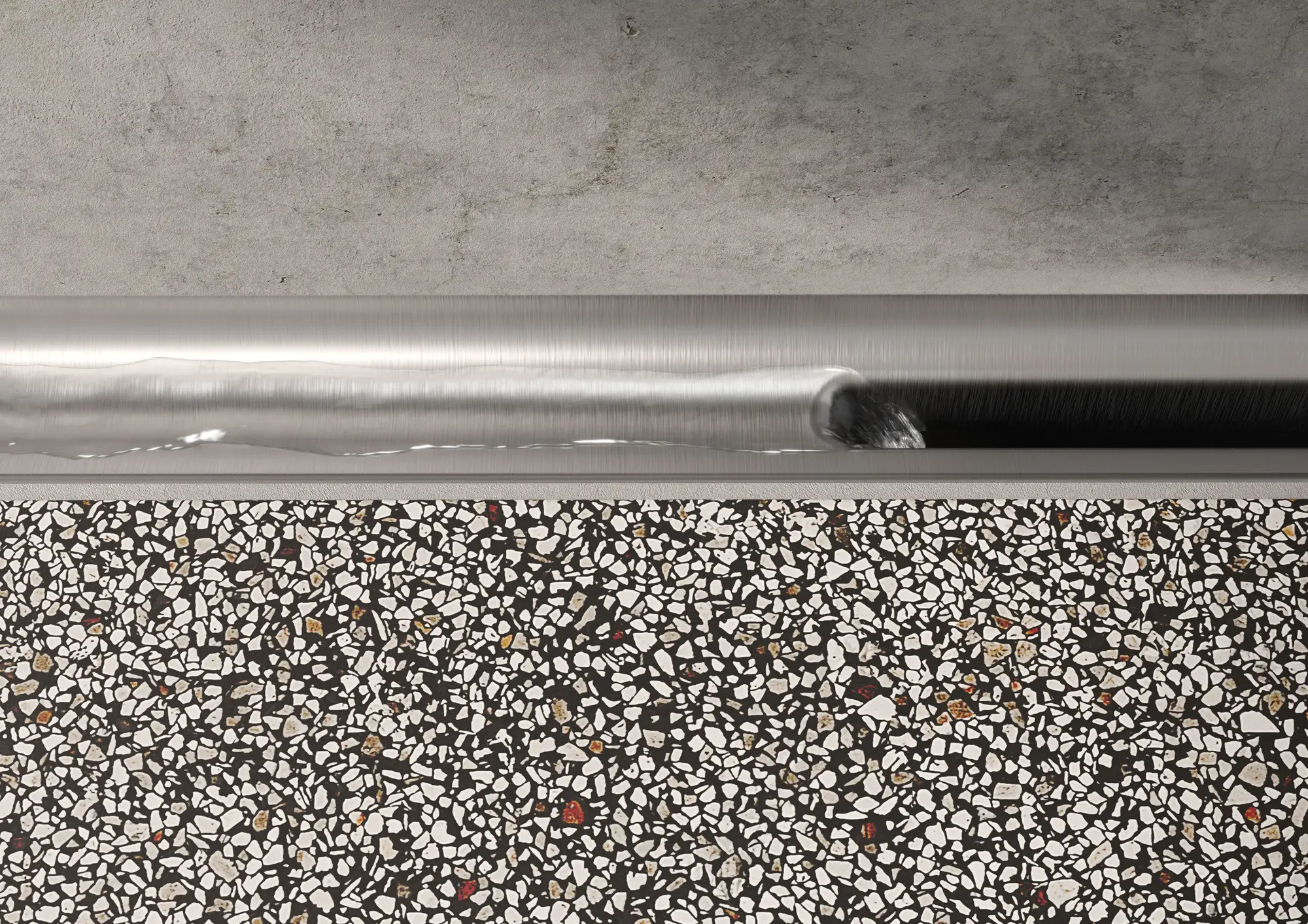 canalina doccia filo parete autopulente TECEdrainway