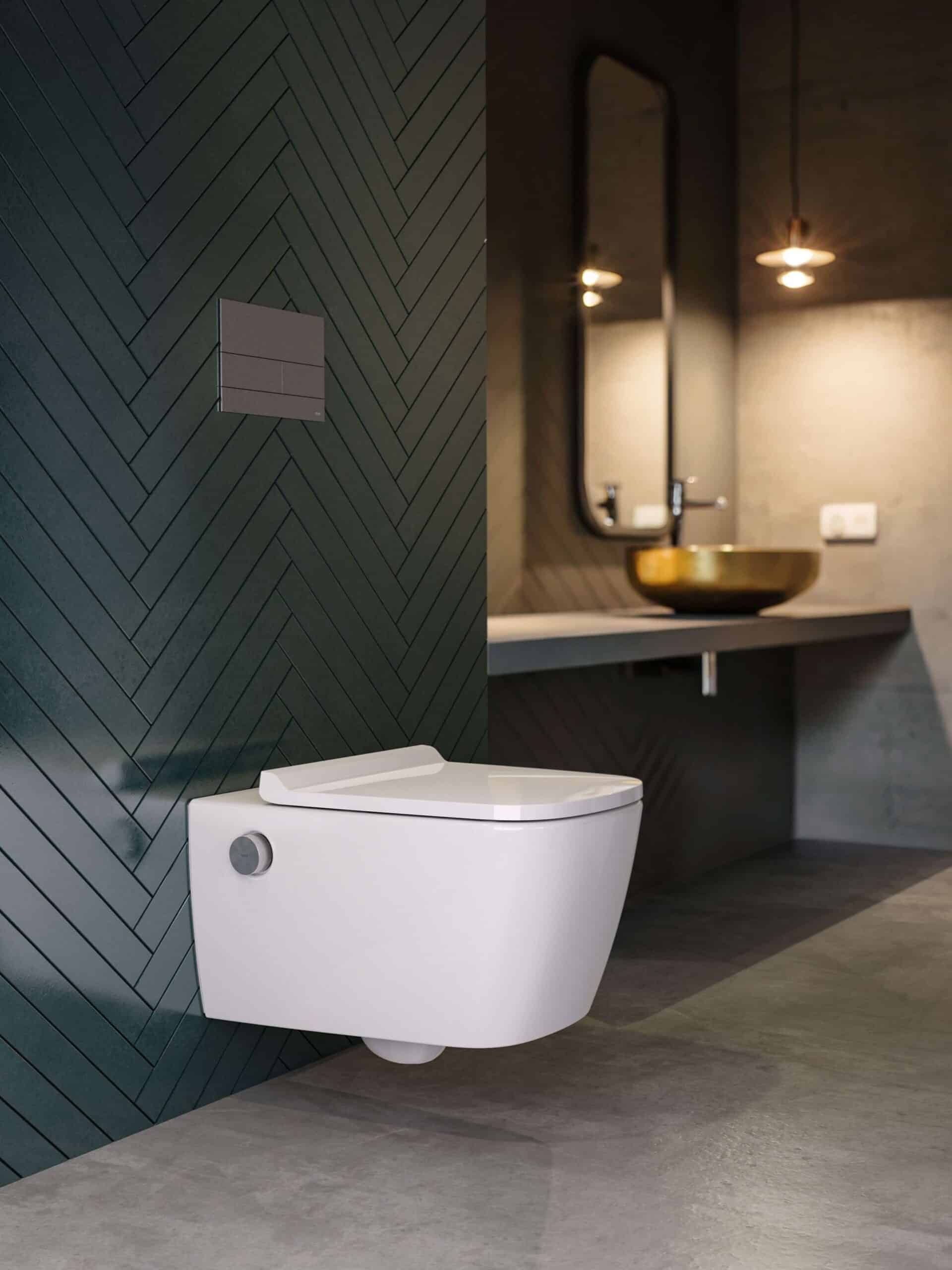 teceNEO wc con funzione bidet meccanica